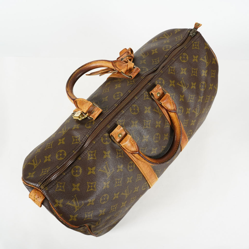 LOUIS VUITTON Keepall 45 M41428 Monogram Boston Bag Brown vintage 03T094500006