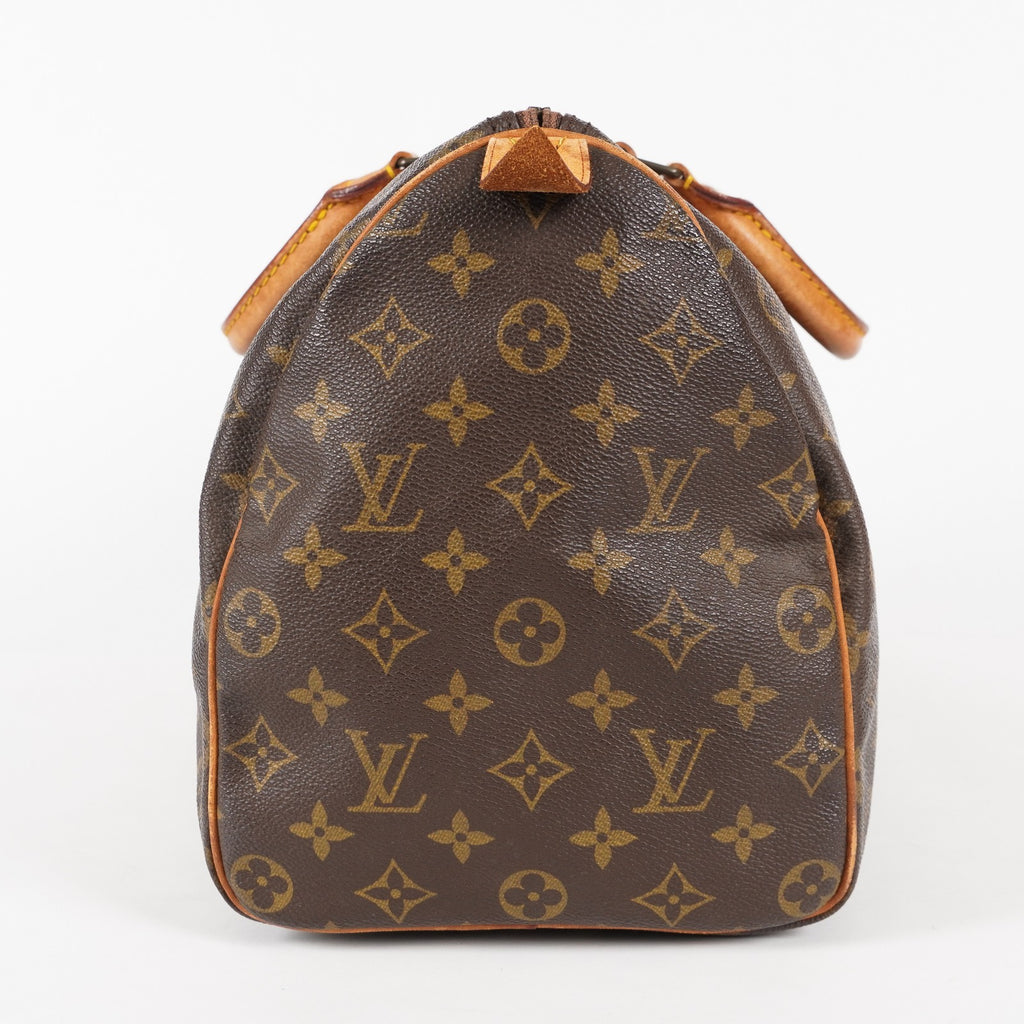 Authentic Louis Vuitton Monogram Speedy 35 M41524 Handbag used 03A035319606