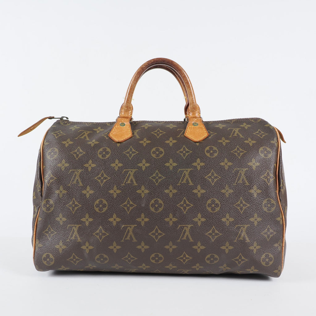 Authentic Louis Vuitton Monogram Speedy 35 M41524 Handbag vintage 04A275720007
