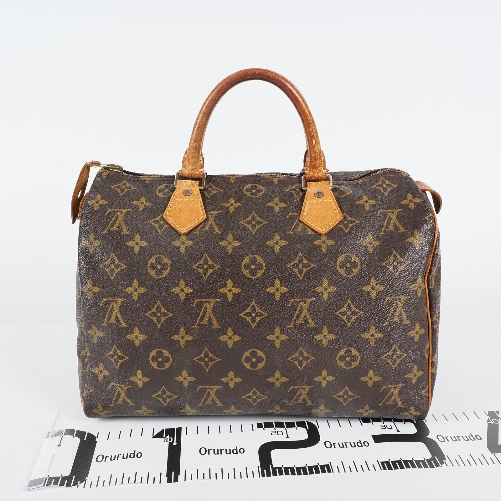 Authentic Louis Vuitton Monogram Speedy 30 M41526 Handbag vintage 04A196234807