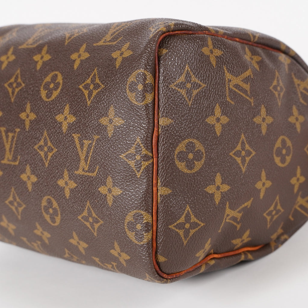 Authentic Louis Vuitton Monogram Speedy 25 Handbag vintage M41528 05E129240016