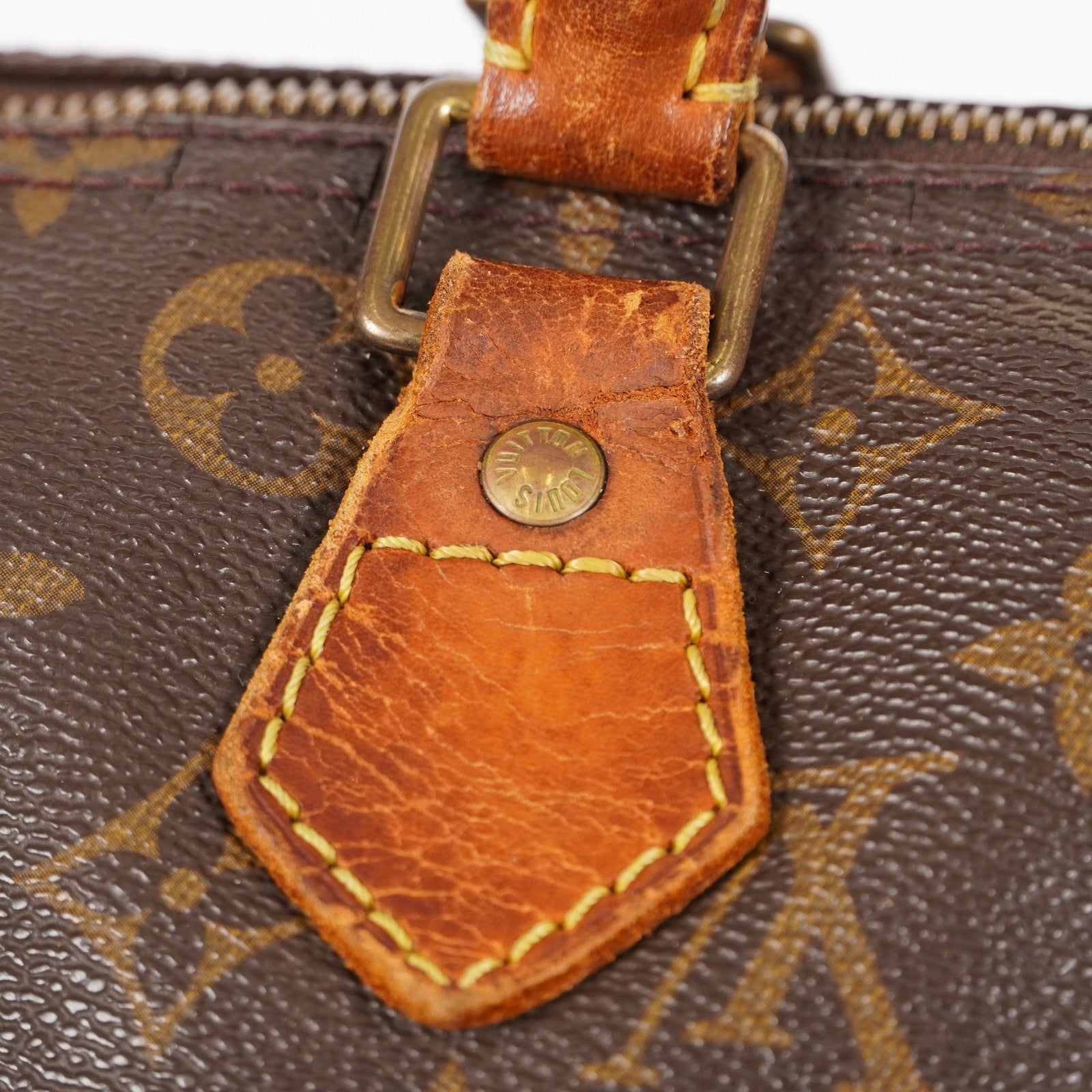 Authentic Louis Vuitton Monogram Speedy 30 Handbag M41526 vintage 06E373520002