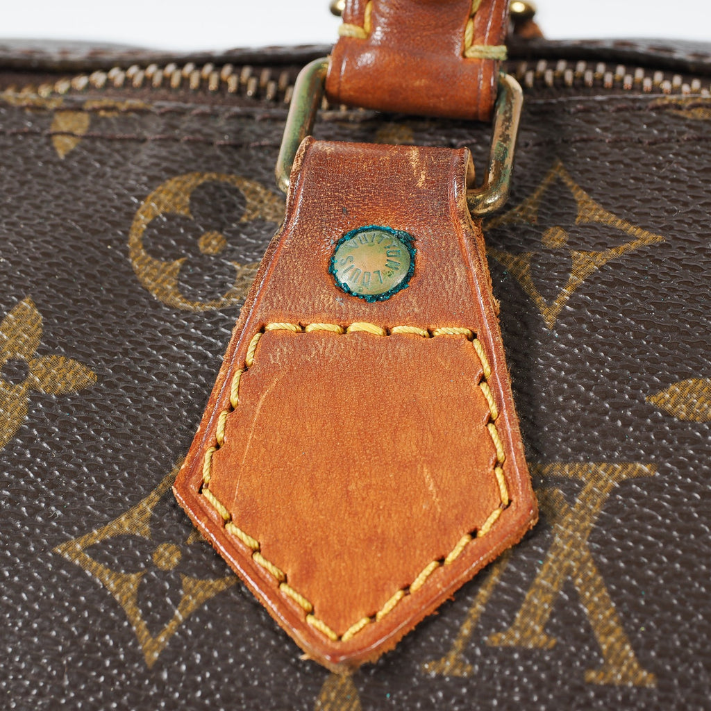 Authentic Louis Vuitton Monogram Speedy 30 M41526 Handbag vintage 03A255720027