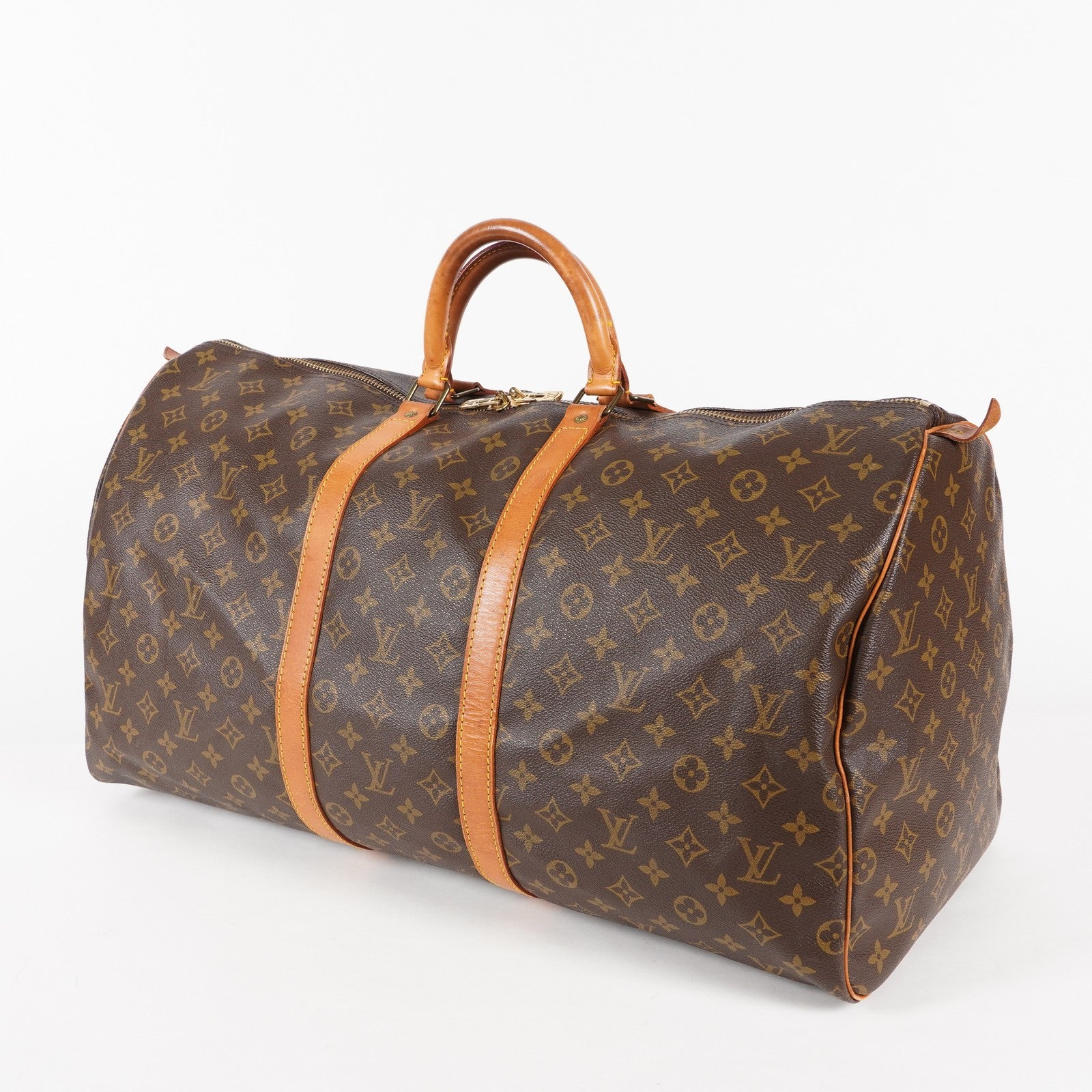 Authentic Louis Vuitton Monogram Keepall 55 Travel Bag M41424 03A155605606