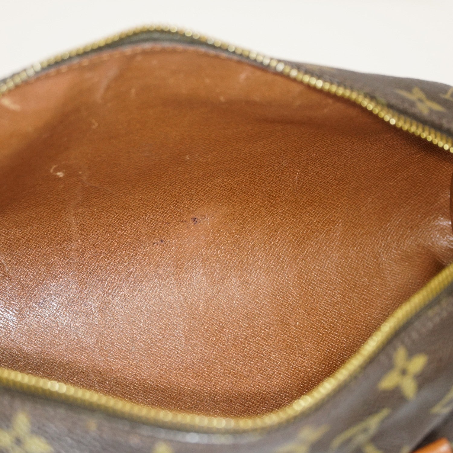 Auth LOUIS VUITTON Monogram Papillon 30 M51365 Handbag W/Pouch used 12E145500020