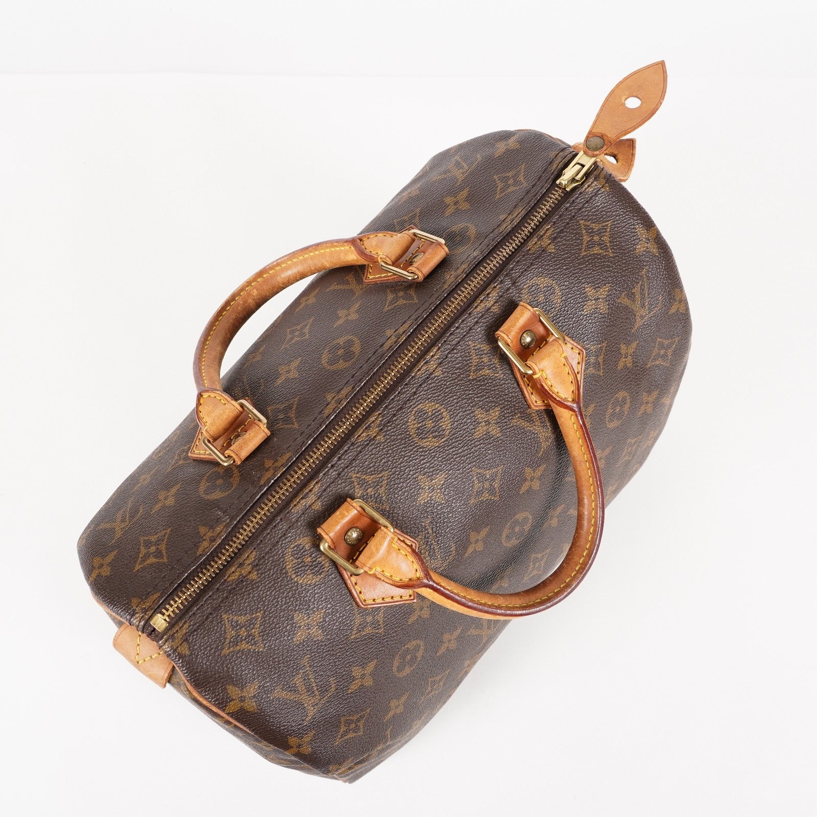 Authentic Louis Vuitton Monogram Speedy 30  Handbag M41526 vintage 05E125830029