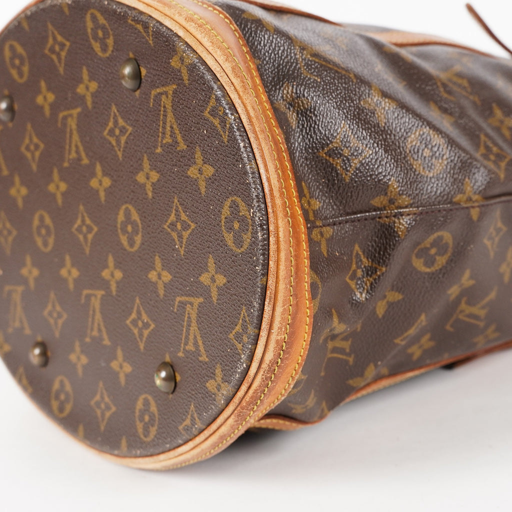 LOUIS VUITTON Monogram Bucket GM M42236 Shoulder Bag LV 05E143190013