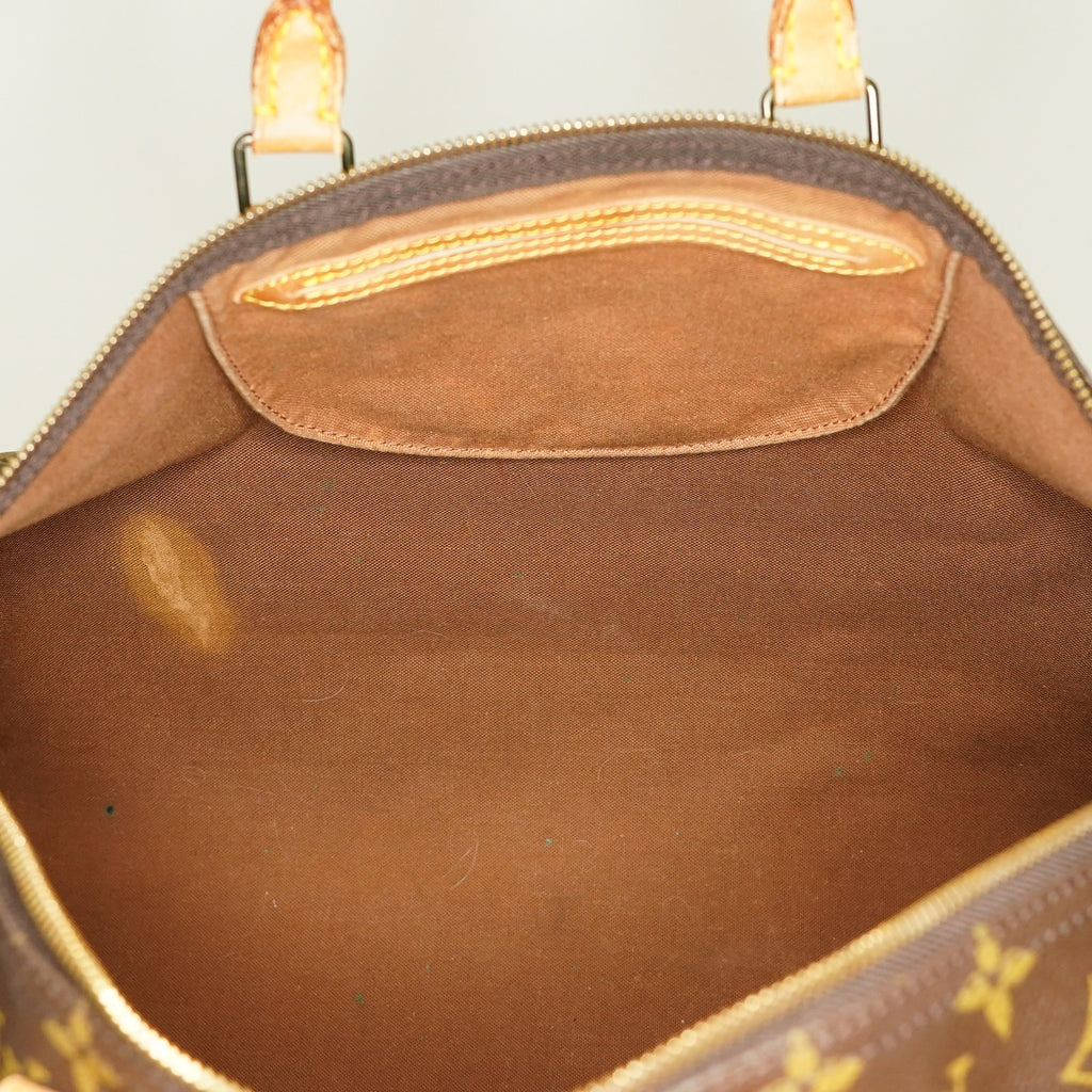 Authentic Louis Vuitton Monogram Speedy 40 Hand Boston Bag M41522 03E256050002