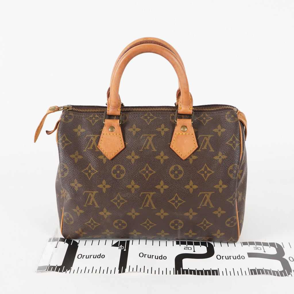 Authentic Louis Vuitton Monogram Speedy 25 M41528 Handbag vintage 03E4910120011