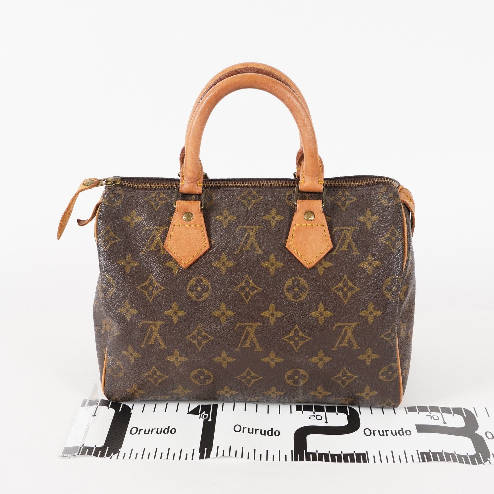 Authentic Louis Vuitton Monogram Speedy 25 M41528 Handbag vintage 03E4910120011