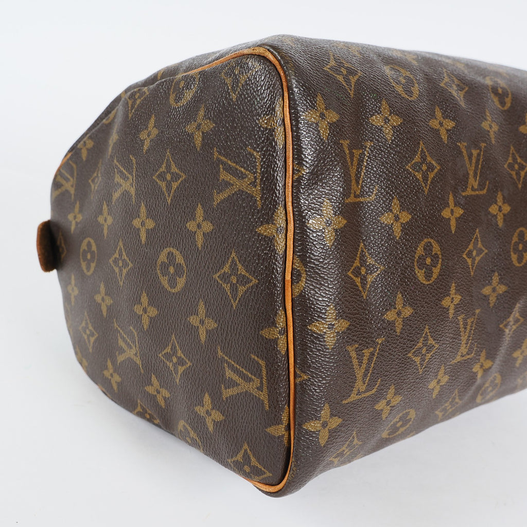 Authentic Louis Vuitton Monogram Speedy 30 M41526 Handbag vintage 04A126177607