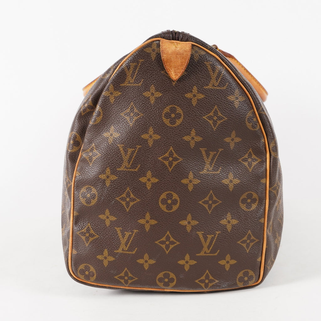 Authentic Louis Vuitton Monogram Speedy 40 Hand Boston Bag M41522 03E476380011