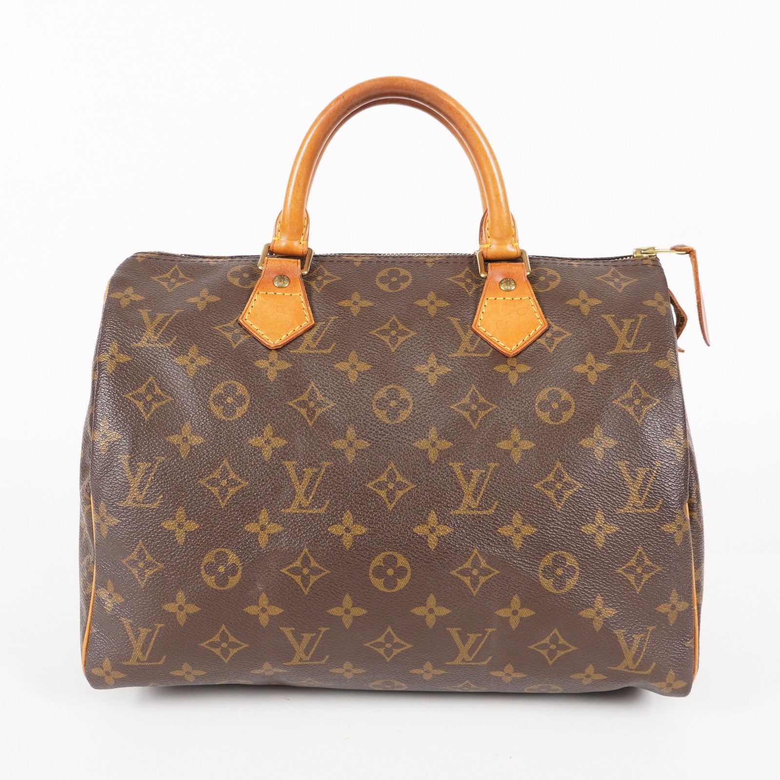Authentic Louis Vuitton Monogram Speedy 30  Handbag M41526 vintage 05E236237029