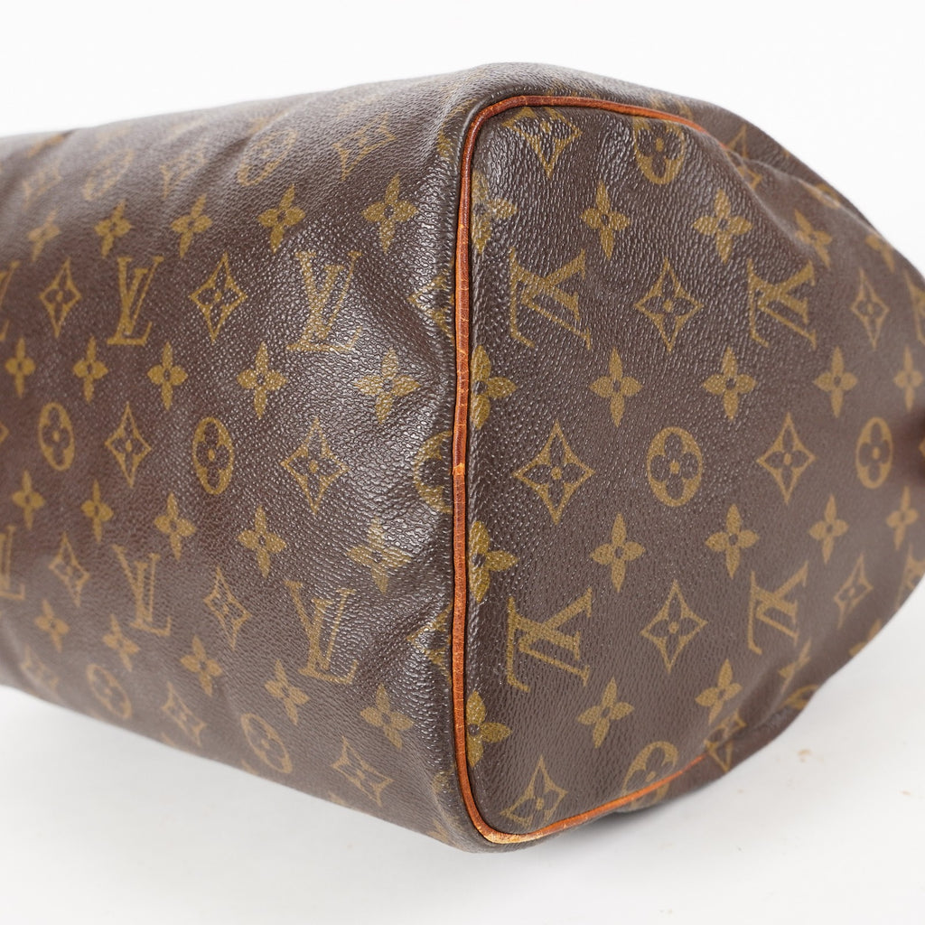 Authentic Louis Vuitton Monogram Speedy 30 Handbag M41526 vintage 06E395720002