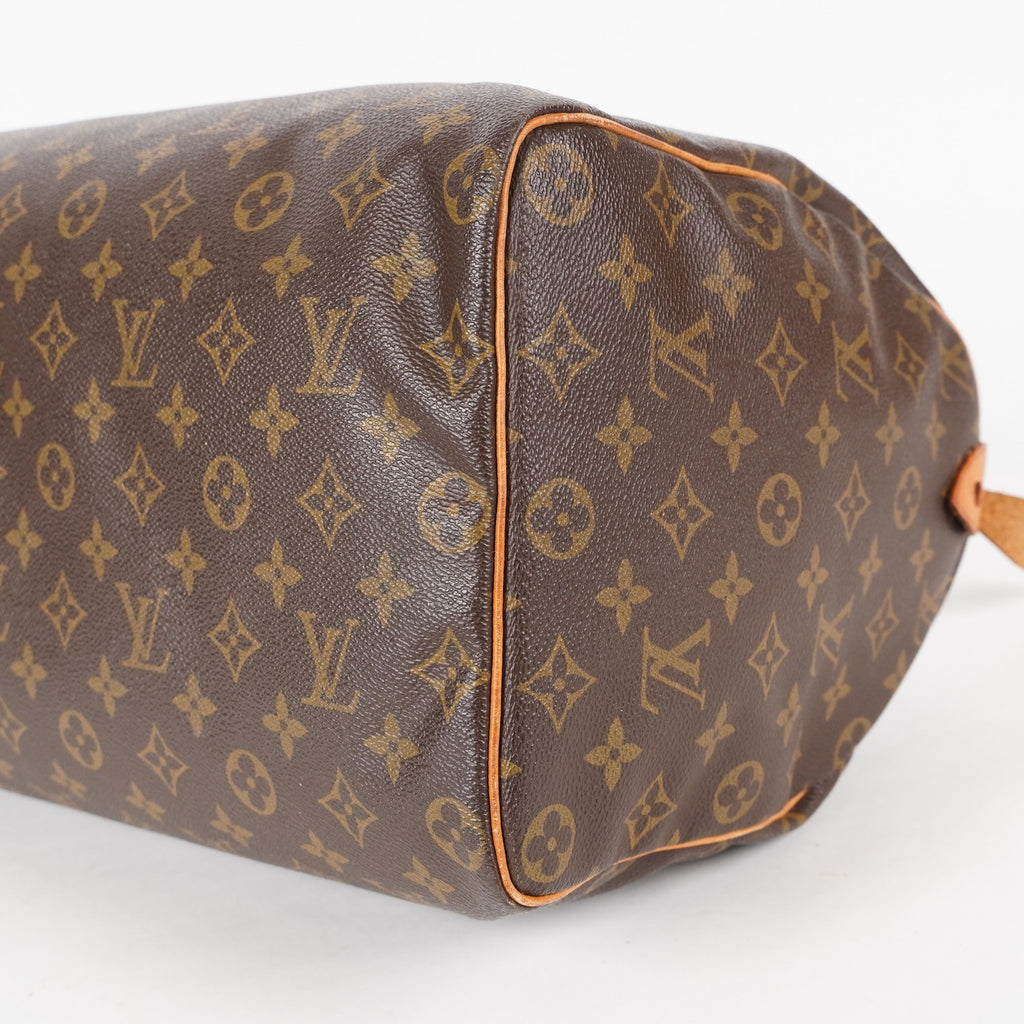 Authentic Louis Vuitton Monogram Speedy 40 M41522 Hand Boston Bag  05E016050013