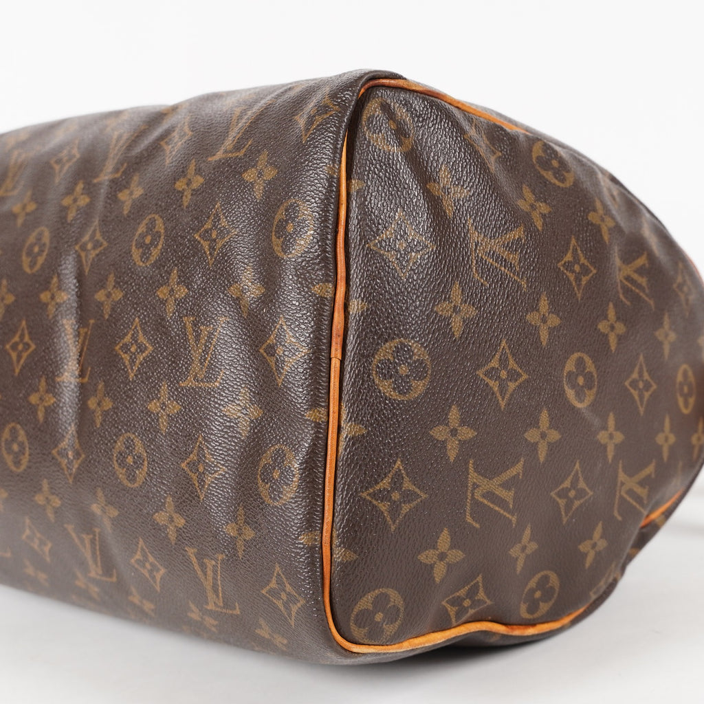 Authentic Louis Vuitton Monogram Speedy 35 M41524 Handbag 03A096063206