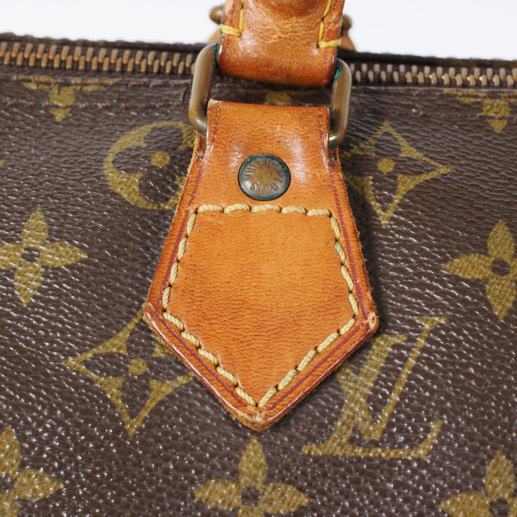 Authentic Louis Vuitton Monogram Speedy 30 M41526 Handbag vintage 03A495033627