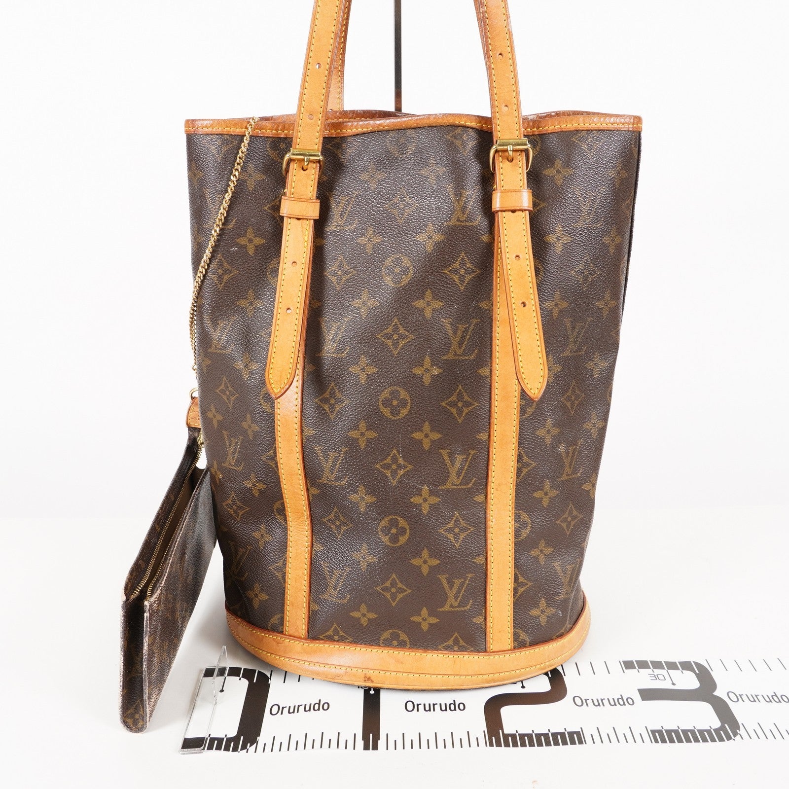 LOUIS VUITTON Monogram Bucket GM M42236 Shoulder Bag LV 05E332530029