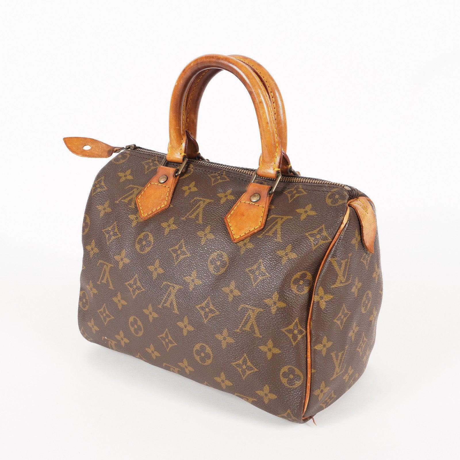 Authentic Louis Vuitton Monogram Speedy 25 Handbag vintage M41528 05E105280029