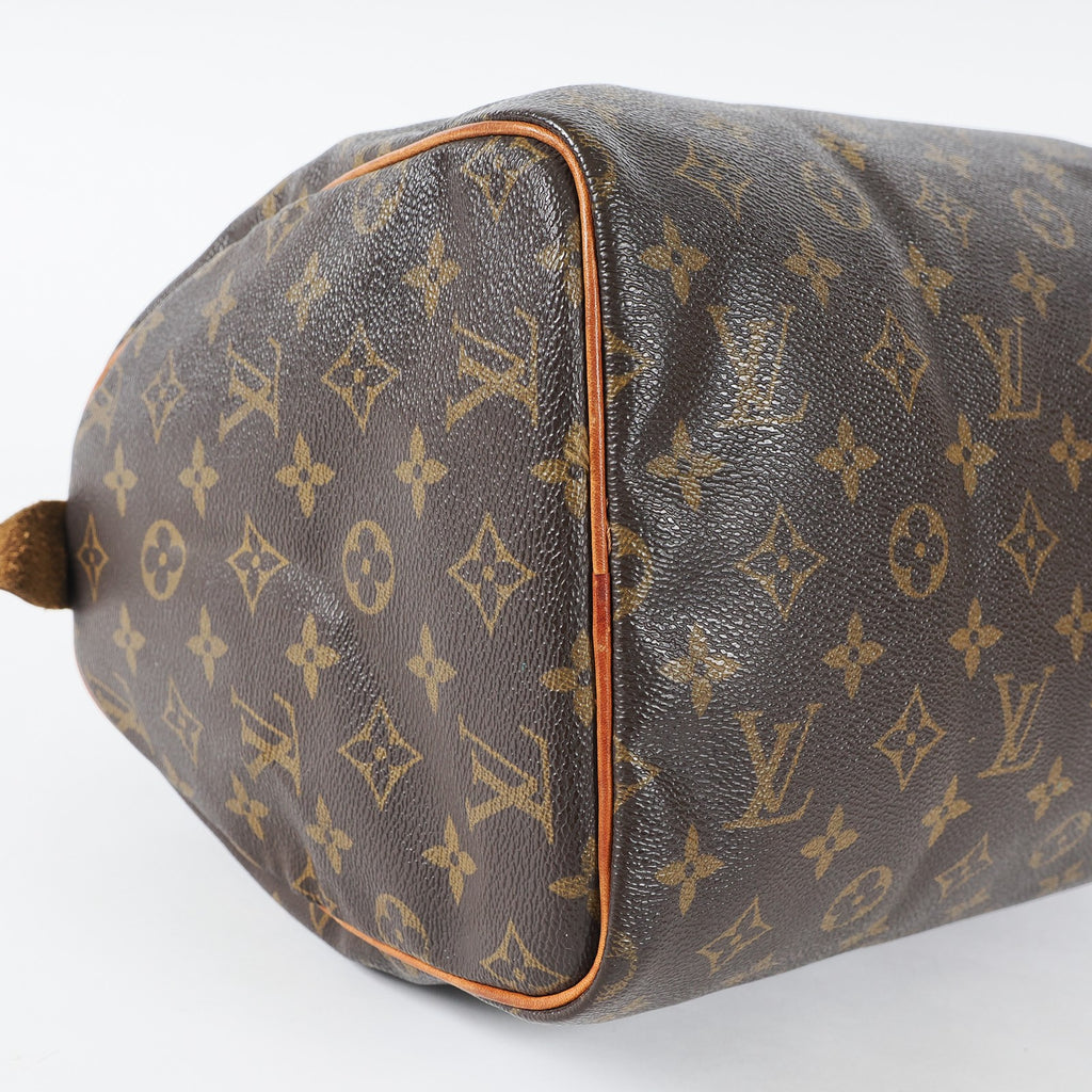 Authentic Louis Vuitton Monogram Speedy 30 M41526 Handbag vintage 03A255720027