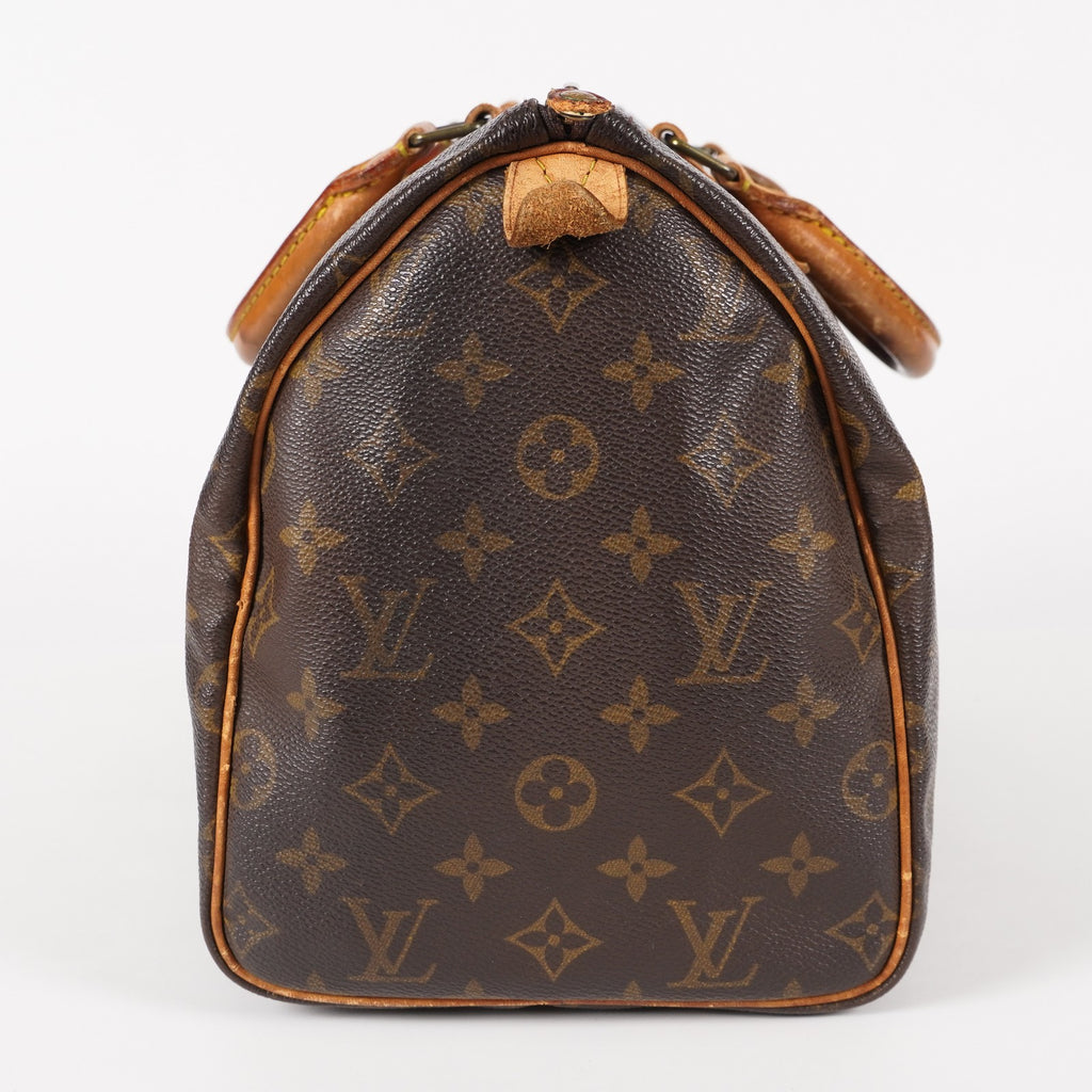 Authentic Louis Vuitton Monogram Speedy 30  Handbag M41526 vintage 05E134180016