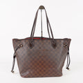 Louis Vuitton Neverfull MM Damier Ebene Red Interior Tote 05E053410016