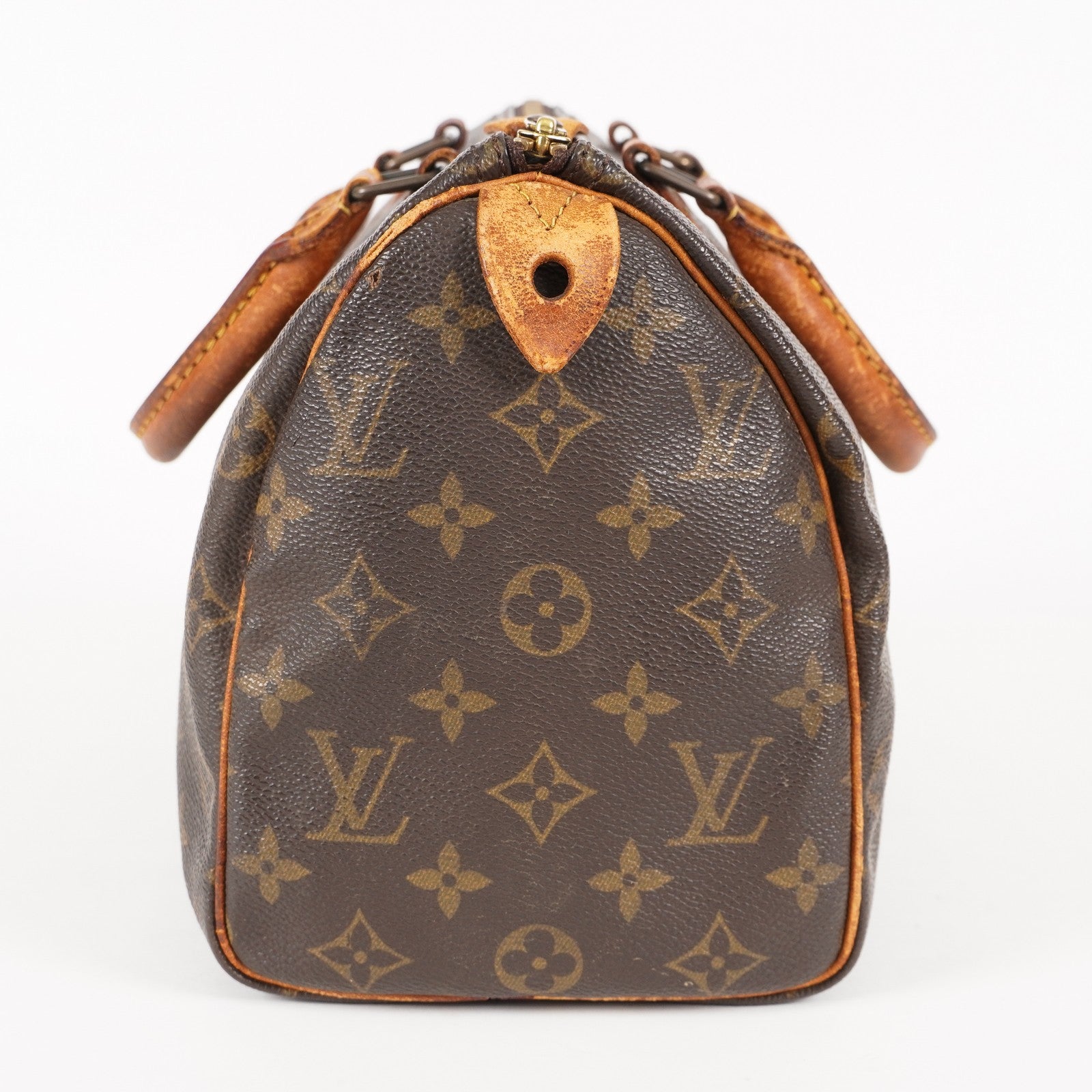 Authentic Louis Vuitton Monogram Speedy 25 Handbag vintage M41528 06E554804803