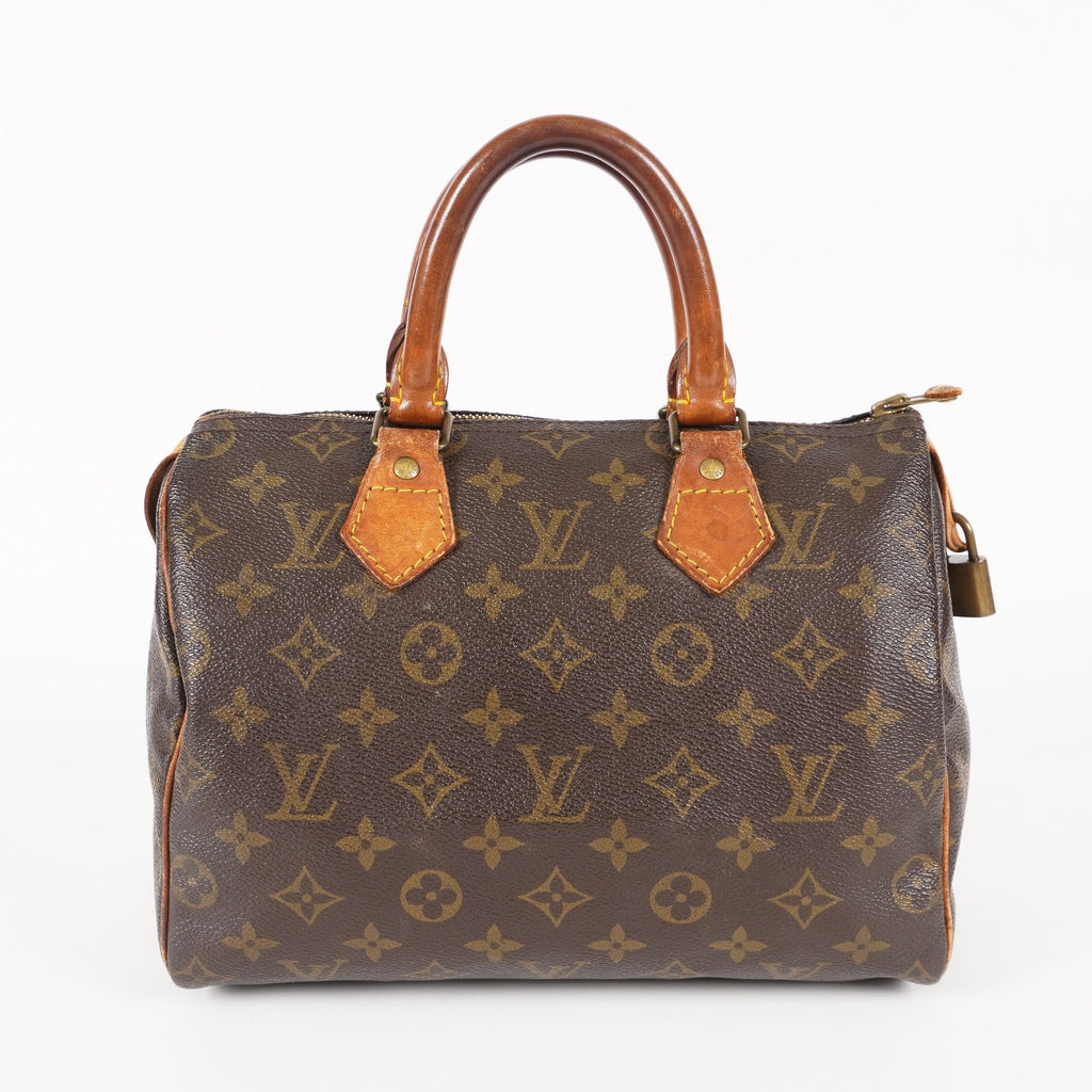 Authentic Louis Vuitton Monogram Speedy 25 Handbag vintage M41528 06E506234803