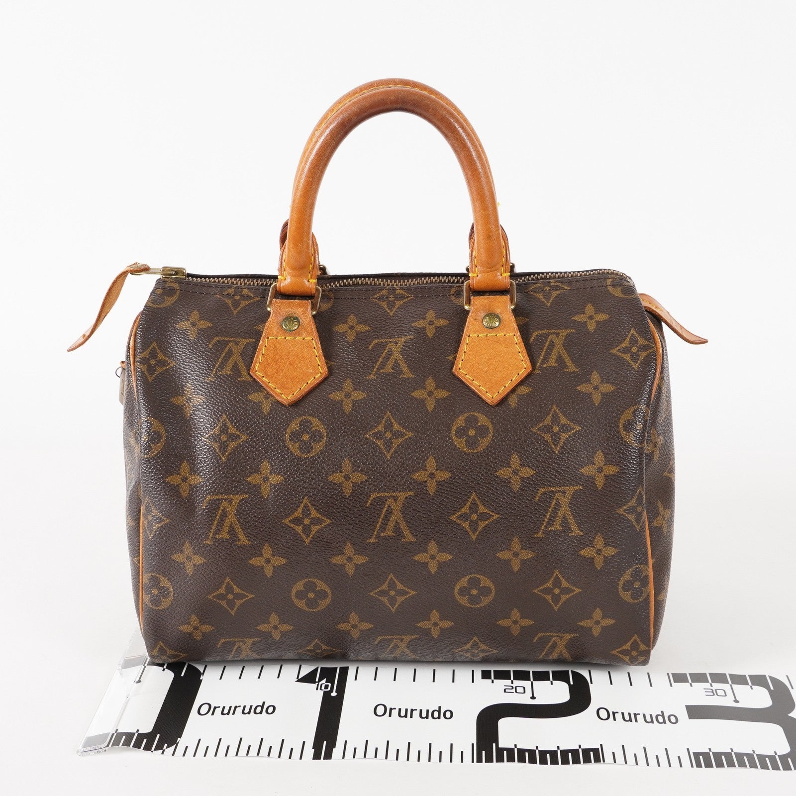 Authentic Louis Vuitton Monogram Speedy 25 Handbag vintage M41528 03E068030011