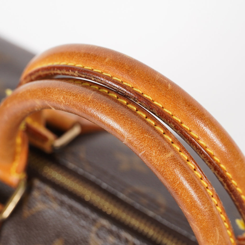 Authentic Louis Vuitton Monogram Speedy 35 M41524 vintage Handbag 05E186050013
