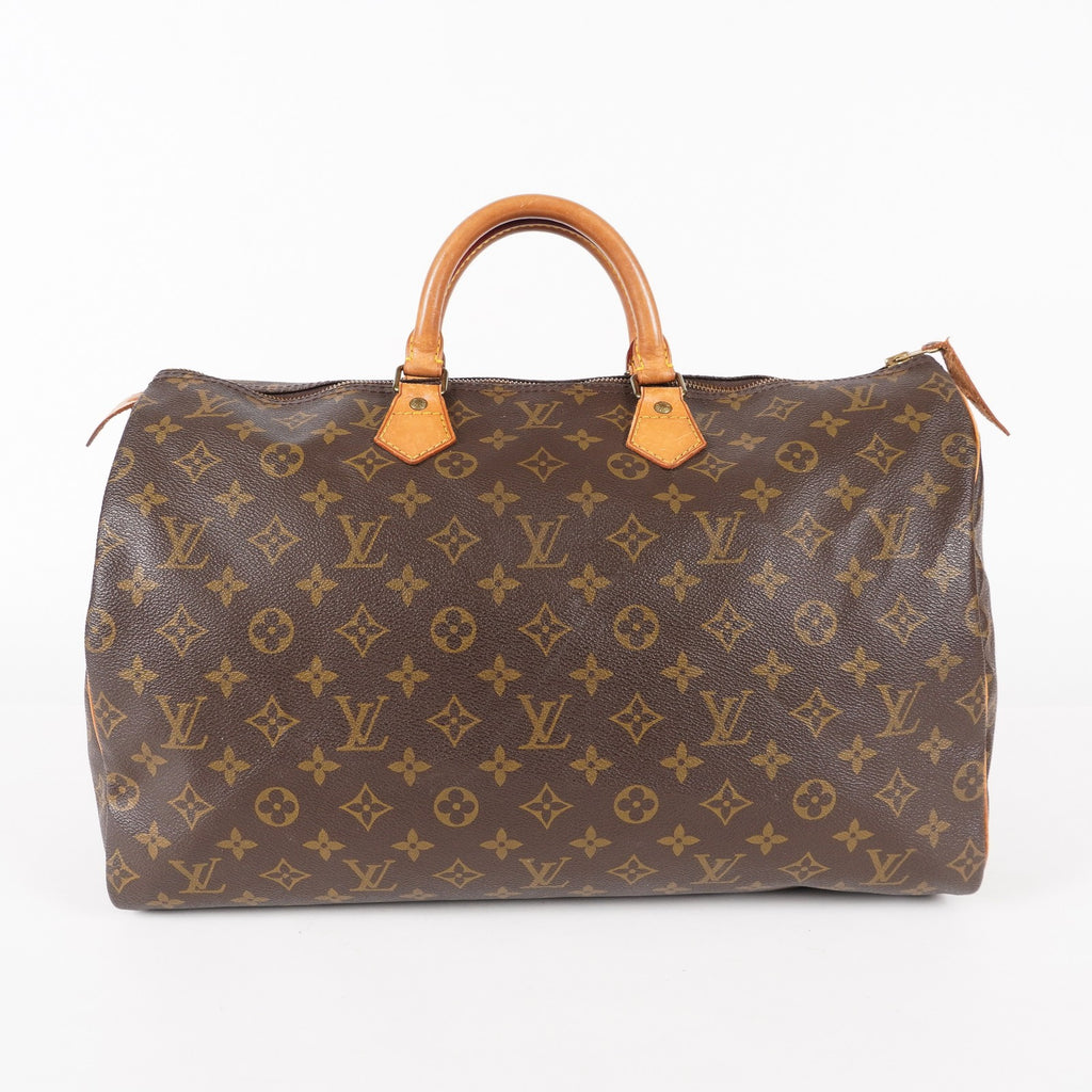 Authentic Louis Vuitton Monogram Speedy 40 M41522 Hand Boston Bag  05E016050013