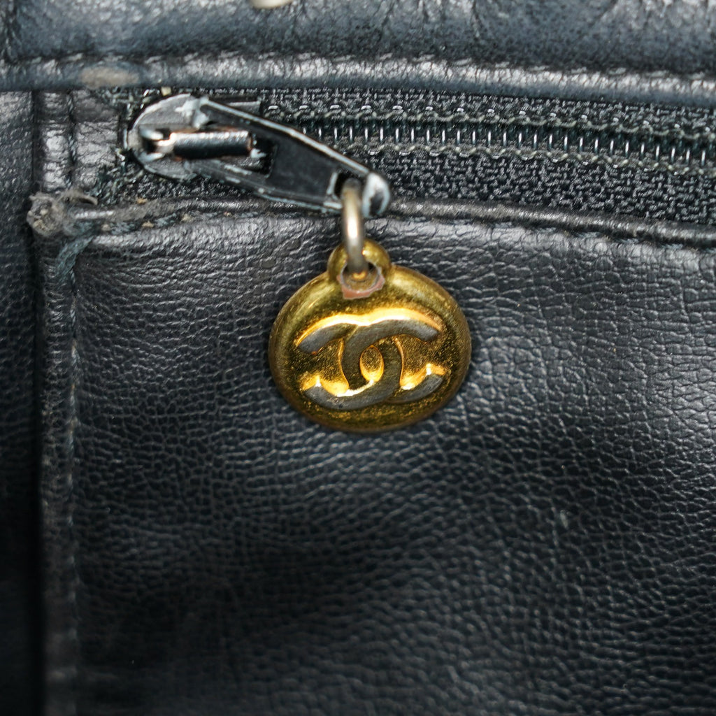 CHANEL vintage CC CC Mark Double Chain Bag Big Coco Shoulder Bag 03E565280011