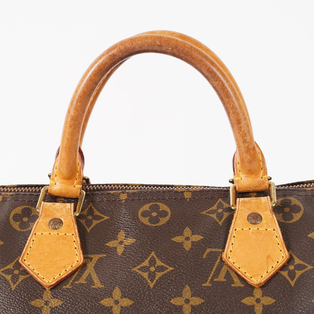 Authentic Louis Vuitton Monogram Speedy 30 M41526 Handbag vintage 03E508030011