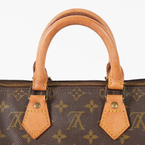Authentic Louis Vuitton Monogram Speedy 25 M41528 Handbag vintage 03E4910120011