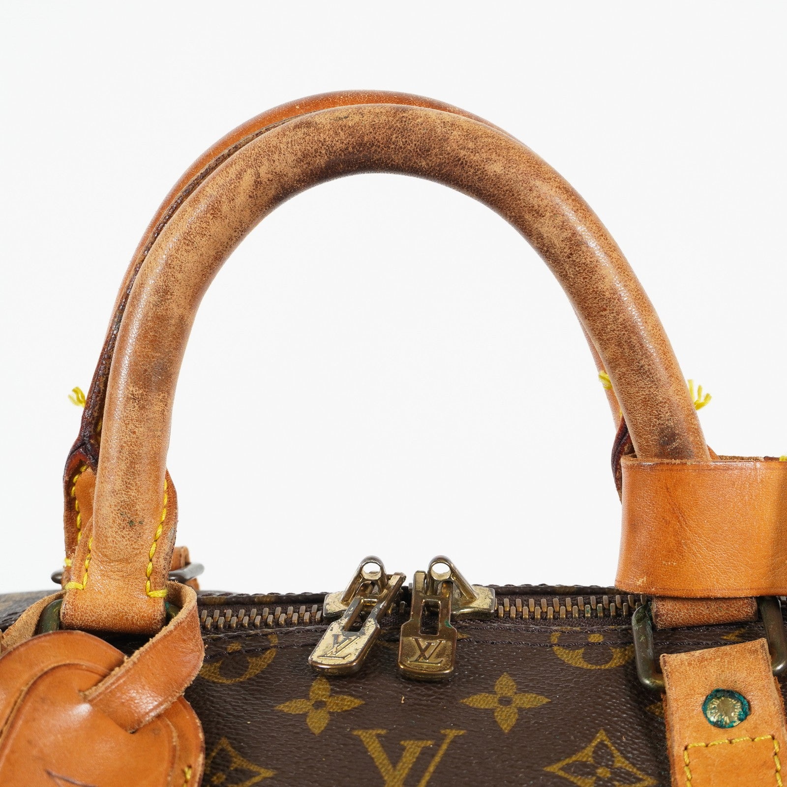 LOUIS VUITTON Monogram Keepall 60 Boston Bag M41422 LV Auth 03E063630025
