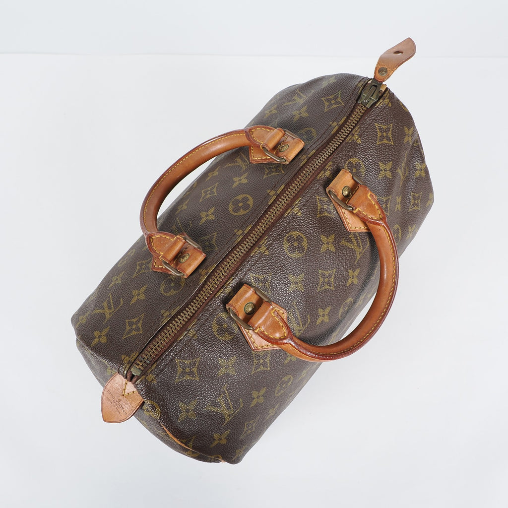 Authentic Louis Vuitton Monogram Speedy 30 Handbag vintage M41526 04A377207224