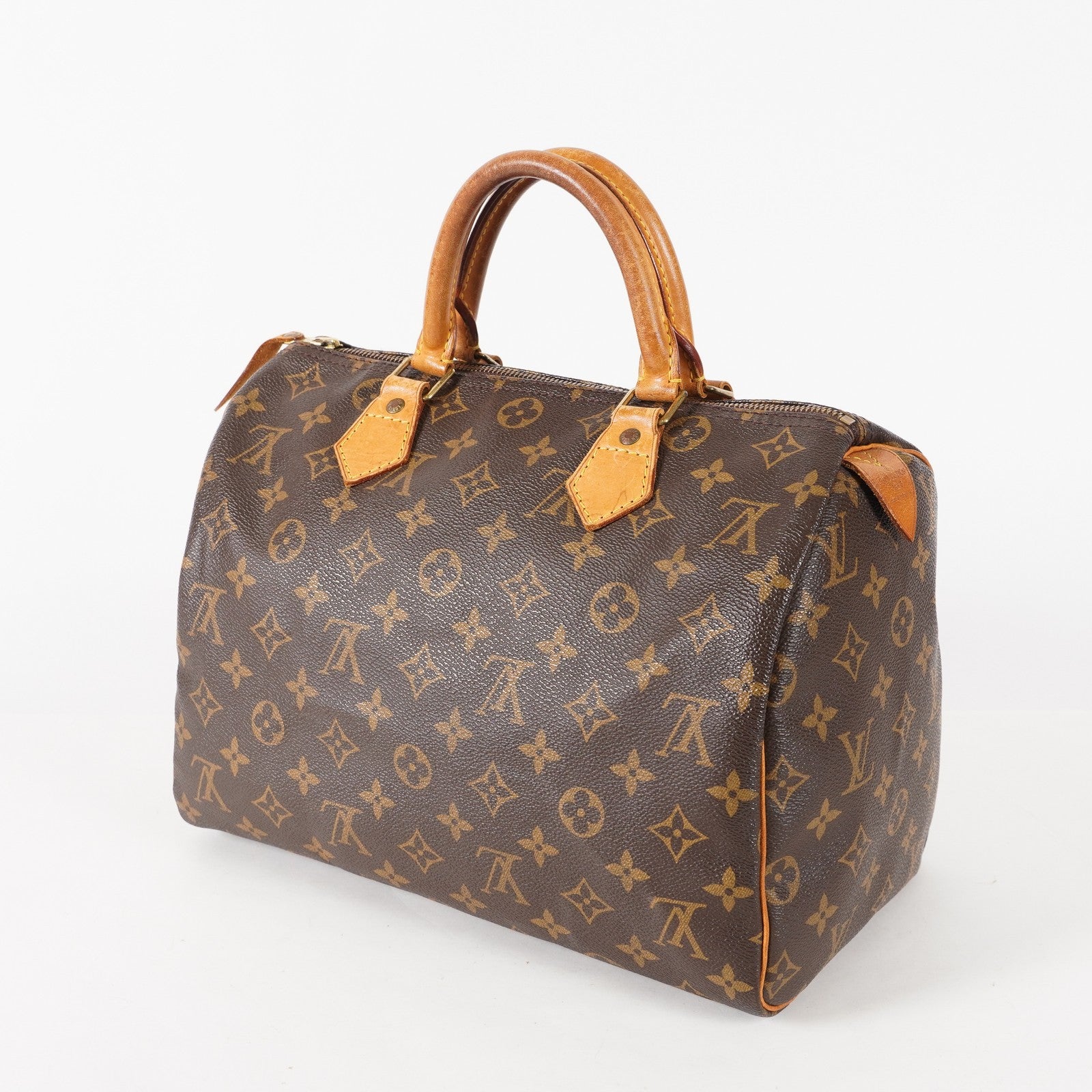 Authentic Louis Vuitton Monogram Speedy 30 M41526 Handbag vintage 03E508030011