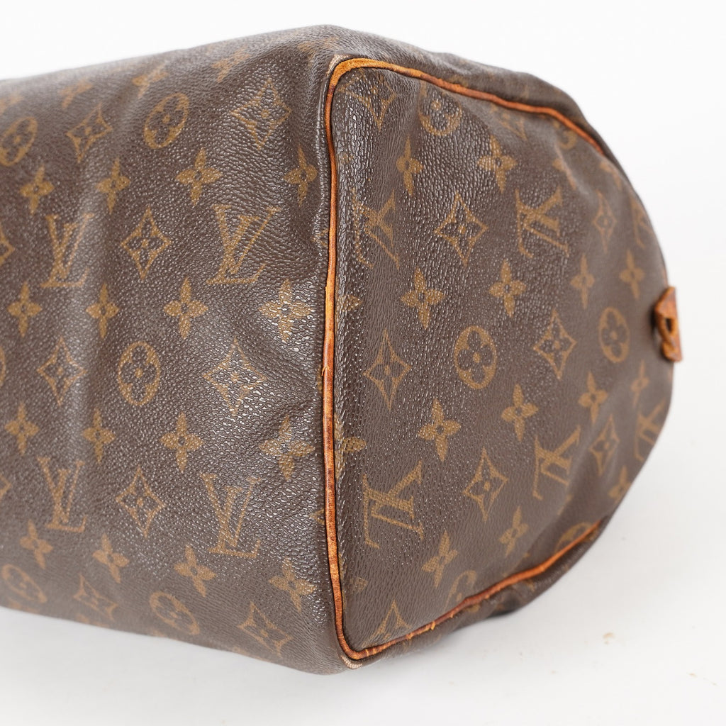 Authentic Louis Vuitton Monogram Speedy 30 Handbag M41526 vintage 06E373520002