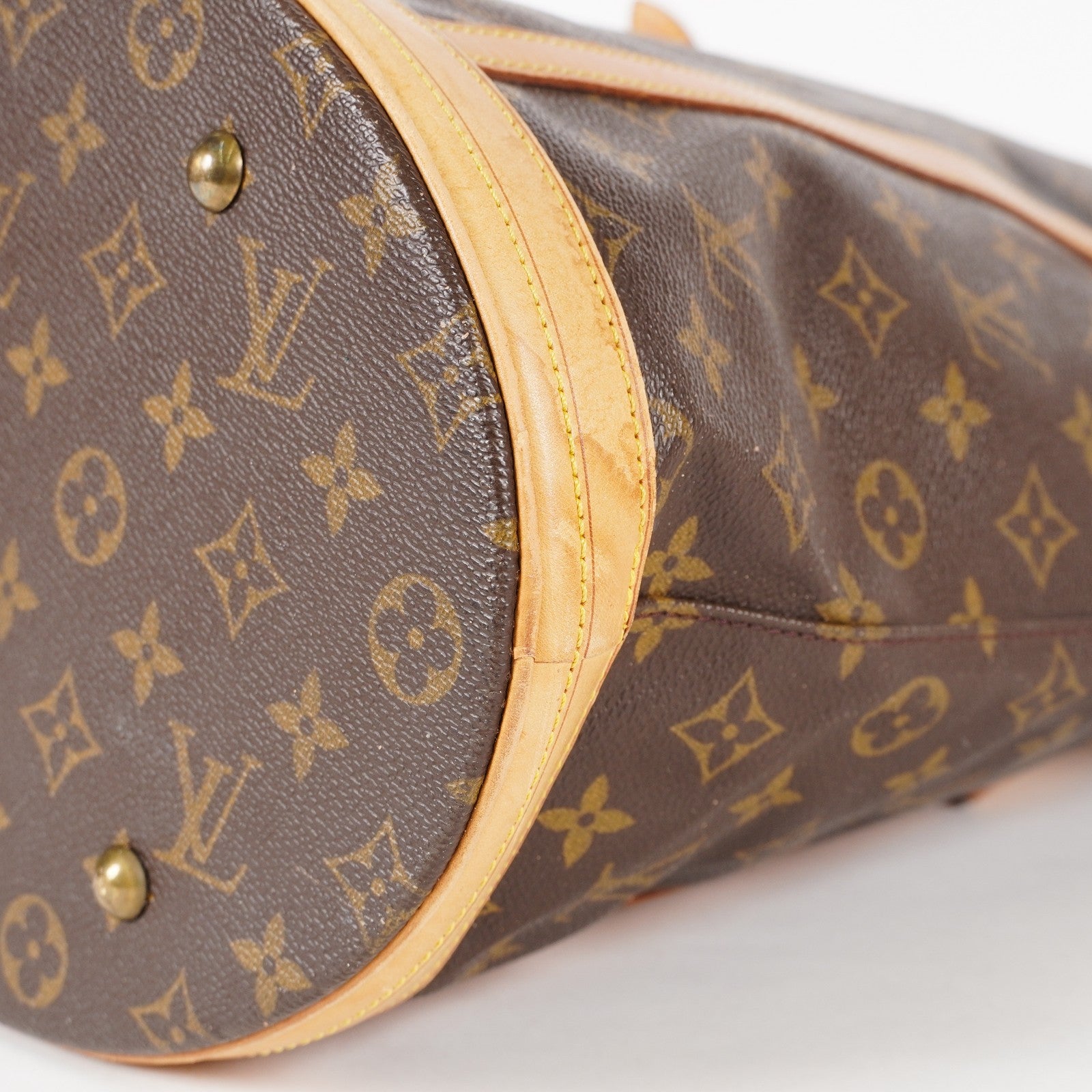 LOUIS VUITTON Monogram Bucket GM M42236 Shoulder Bag LV 05E122860013
