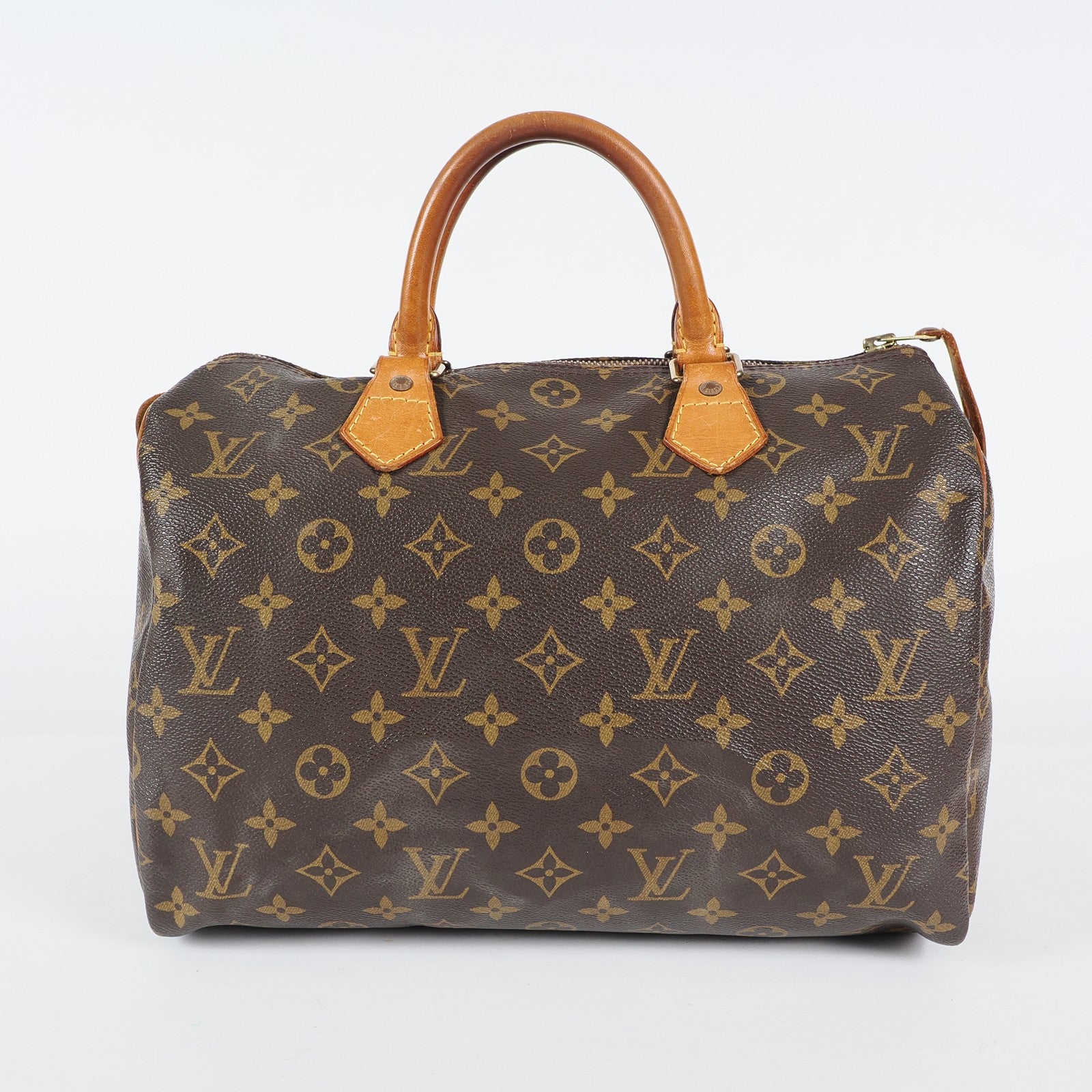 Authentic Louis Vuitton Monogram Speedy 30 M41526 Handbag vintage 04A196234807
