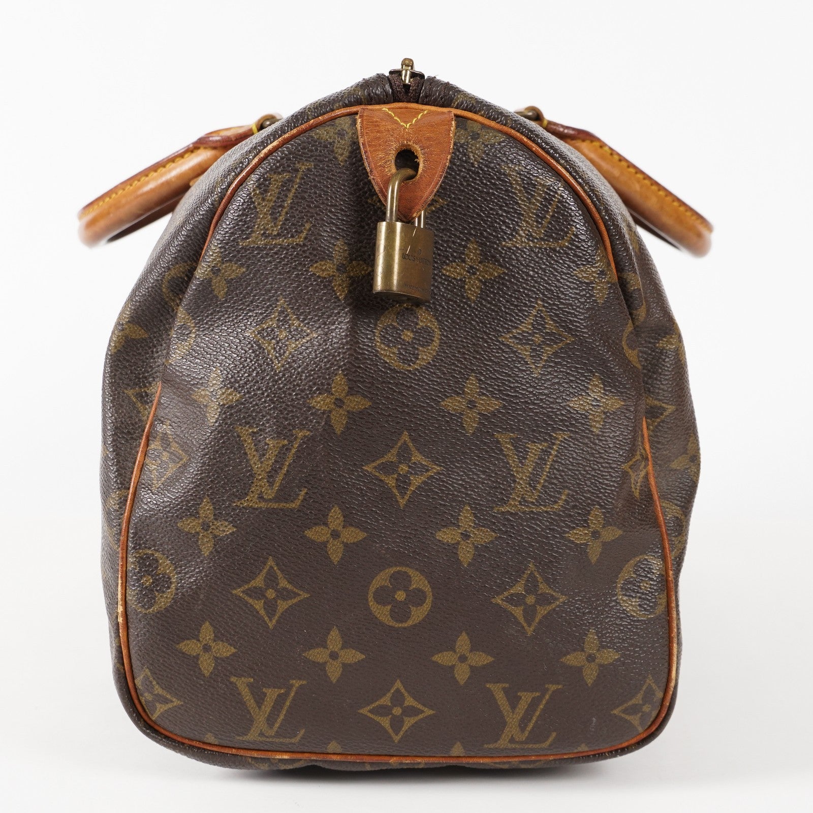 Authentic Louis Vuitton Monogram Speedy 30 M41526 Handbag vintage 01E155720027