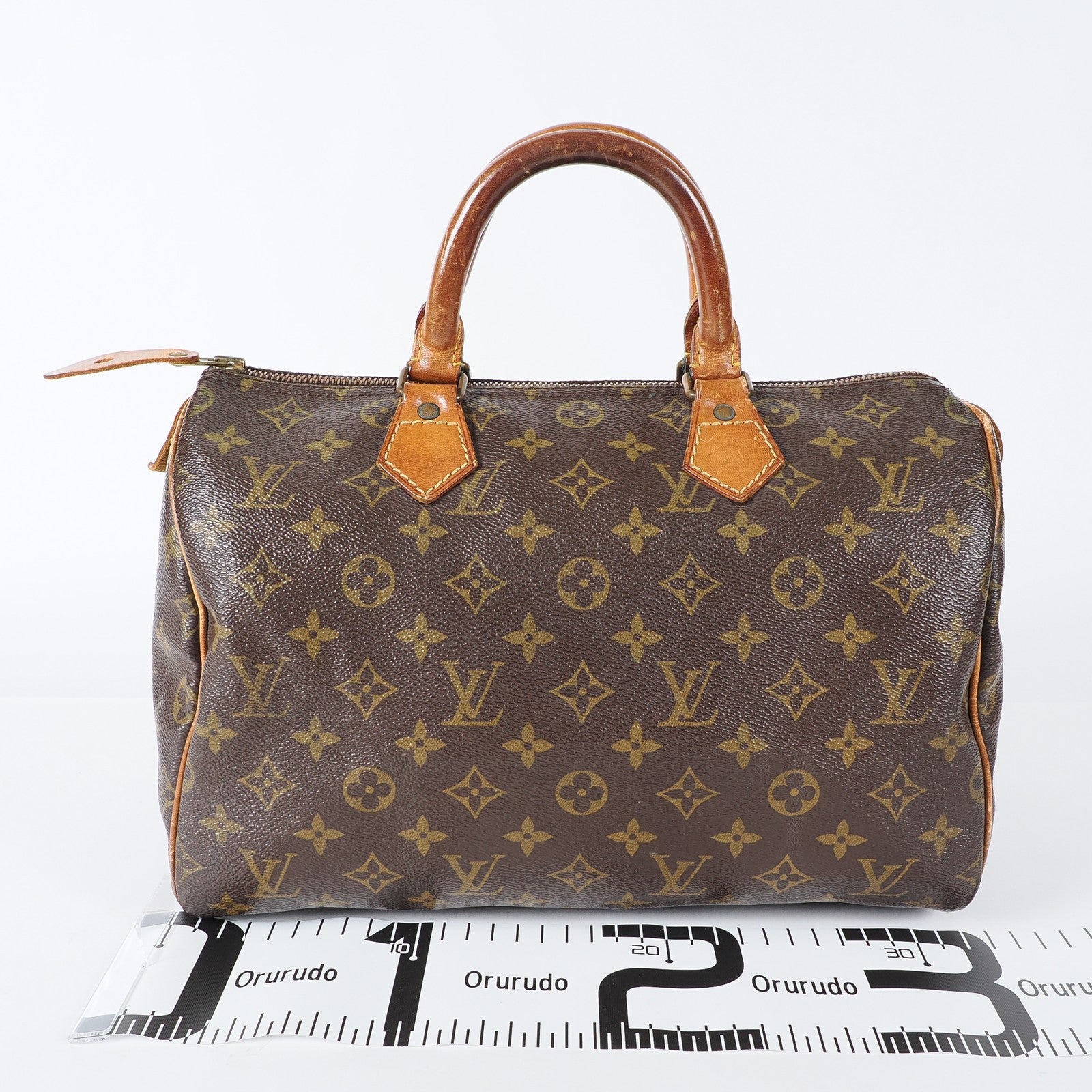 Authentic Louis Vuitton Monogram Speedy 30 M41526 Handbag vintage 03A495033627