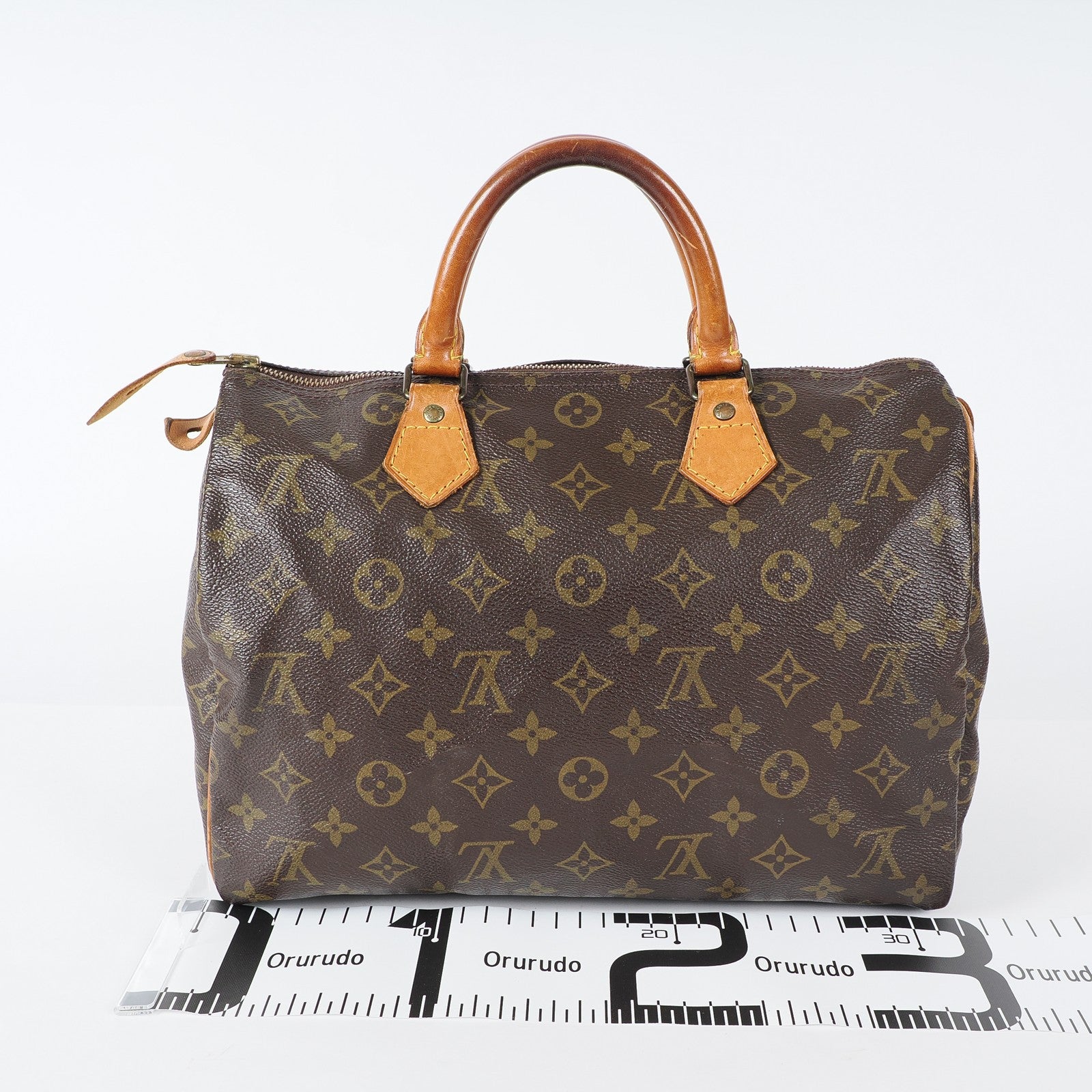 Authentic Louis Vuitton Monogram Speedy 30 M41526 Handbag vintage 03A455491227
