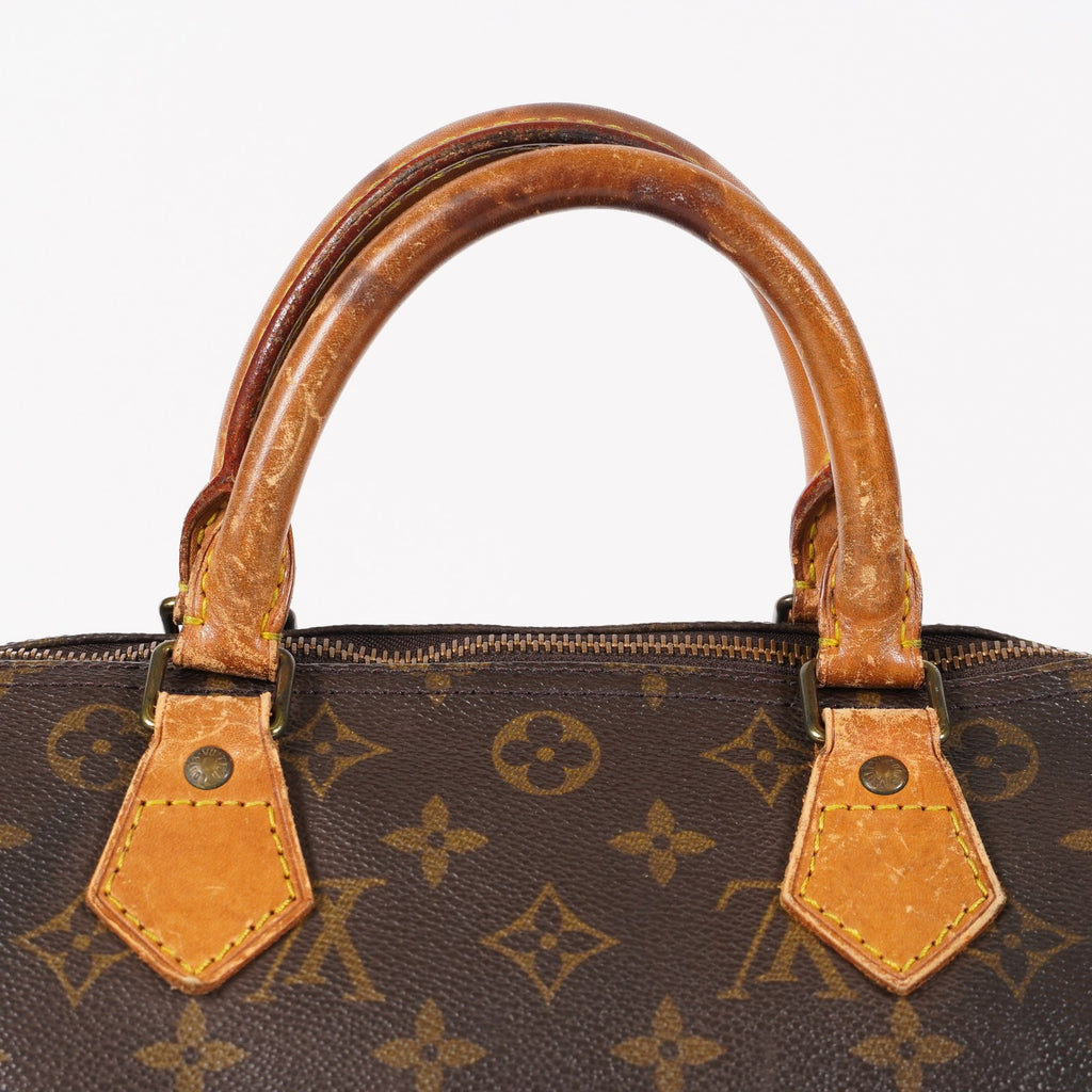 Authentic Louis Vuitton Monogram Speedy 30  Handbag M41526 vintage 05E134180016