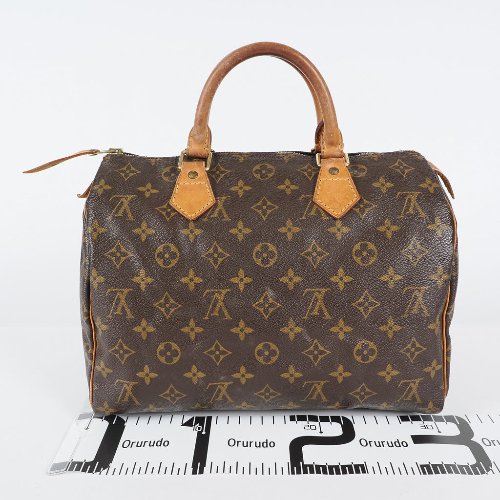 Authentic Louis Vuitton Monogram Speedy 30 M41526 Handbag vintage 04A126177607