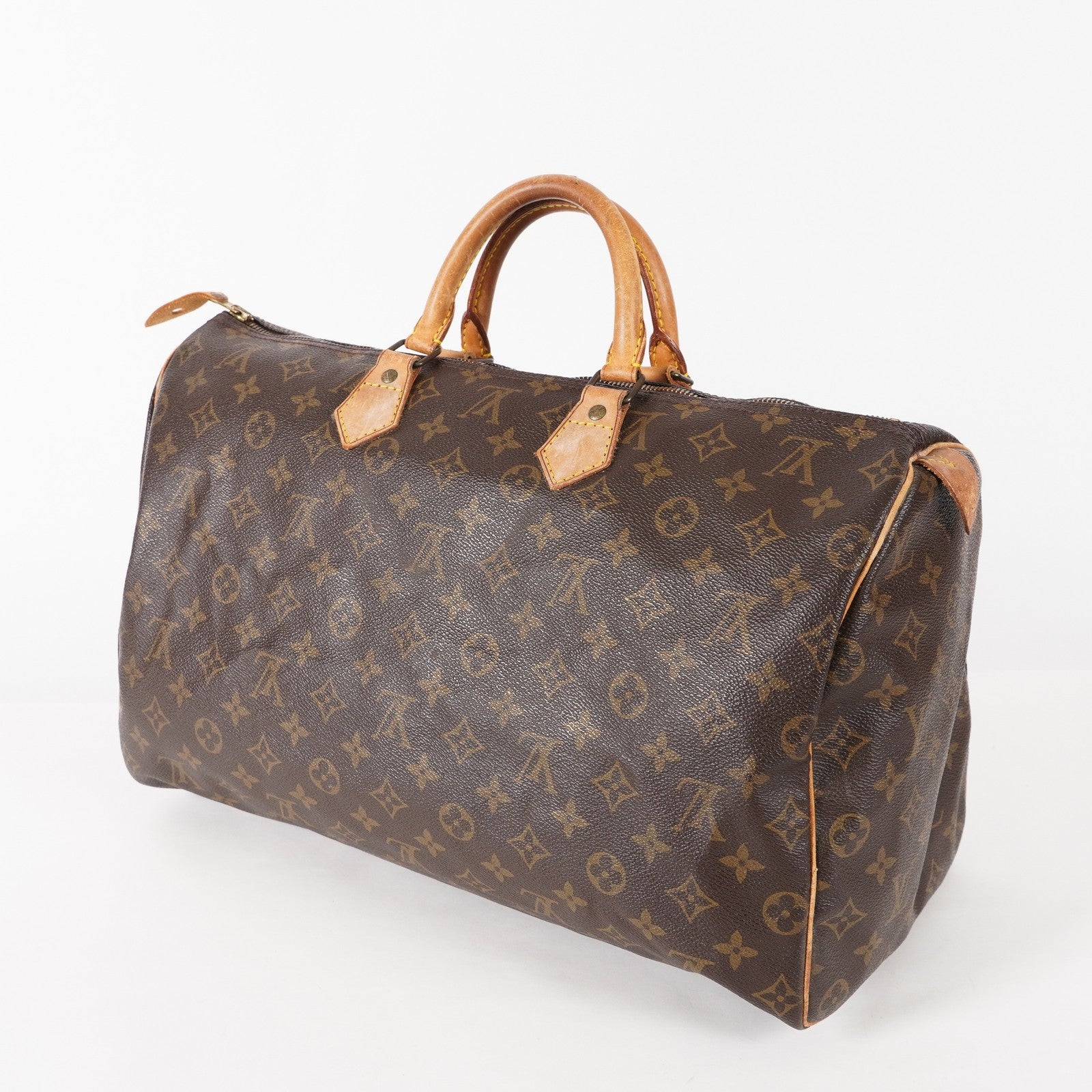 Authentic Louis Vuitton Monogram Speedy 40 Hand Boston Bag M41522 02E435834425
