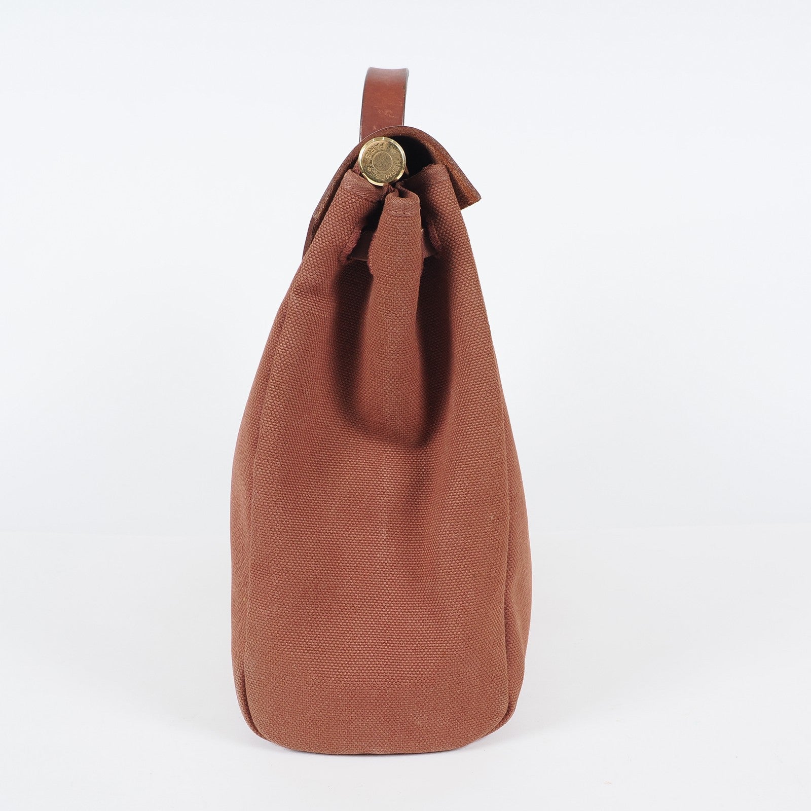 Hermes Herbag 39 Canvas Leather Handbag 04A114400006