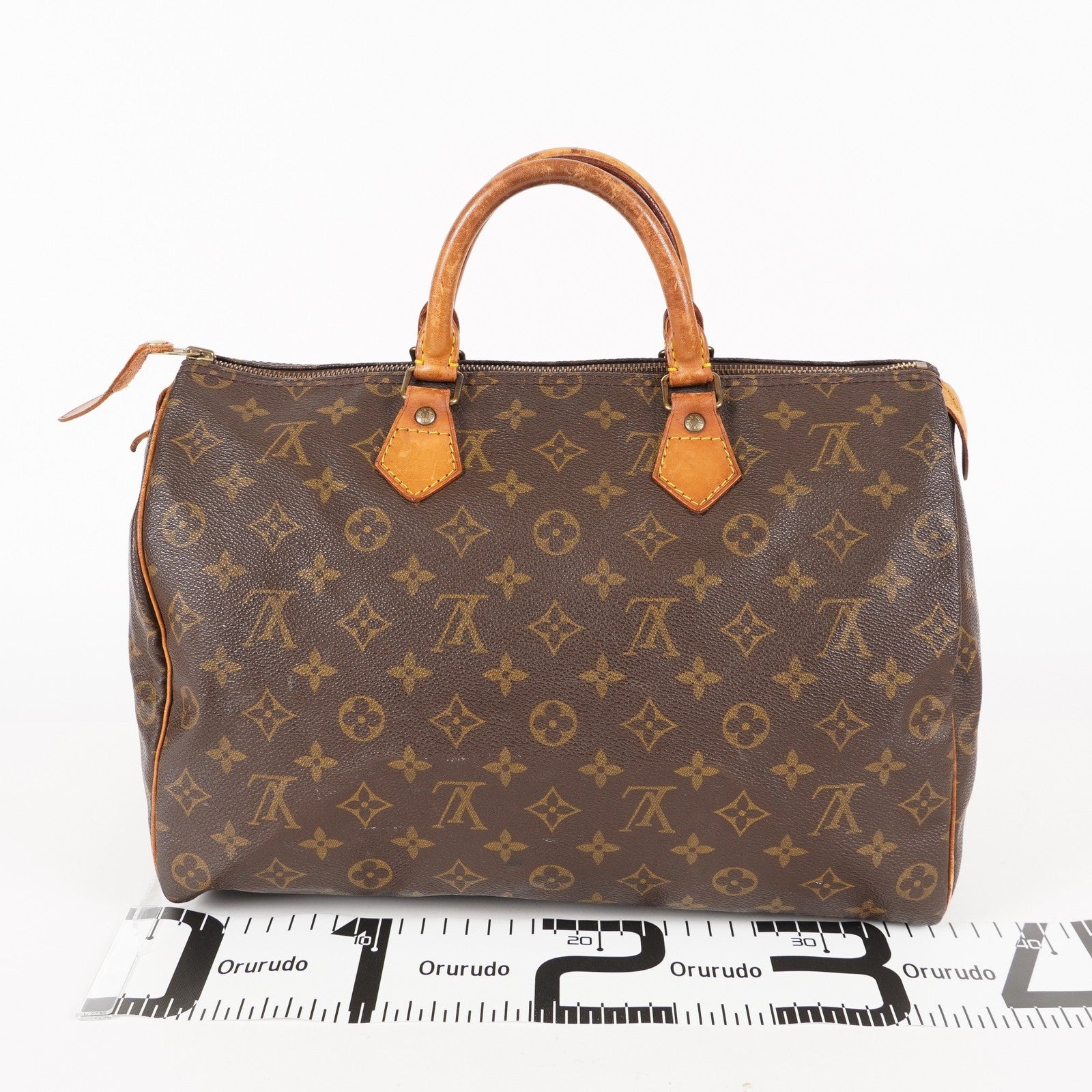 Authentic Louis Vuitton Monogram Speedy 35 M41524 Handbag used 06E386050002