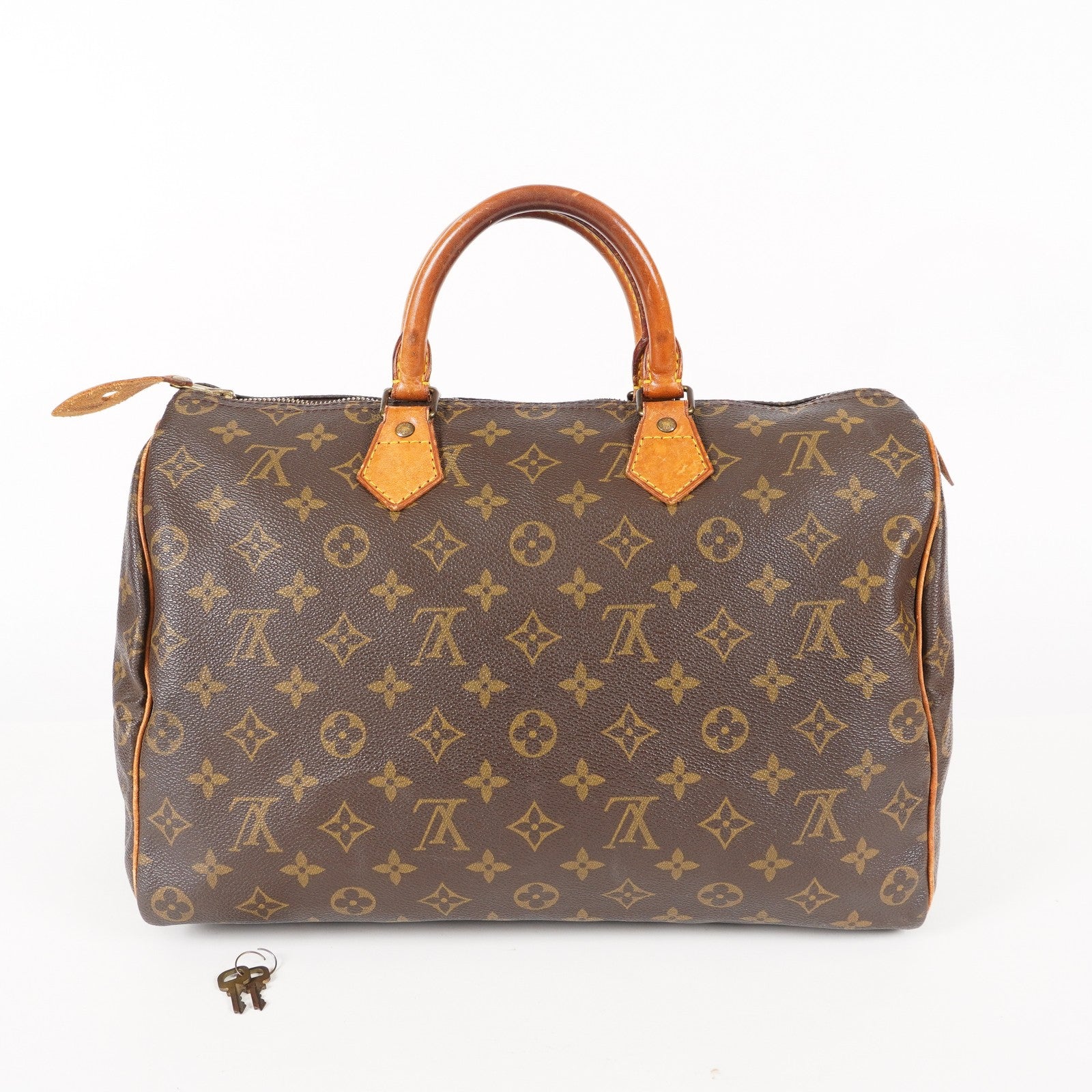 Authentic Louis Vuitton Monogram Speedy 35 M41524 Handbag used 05E256006029