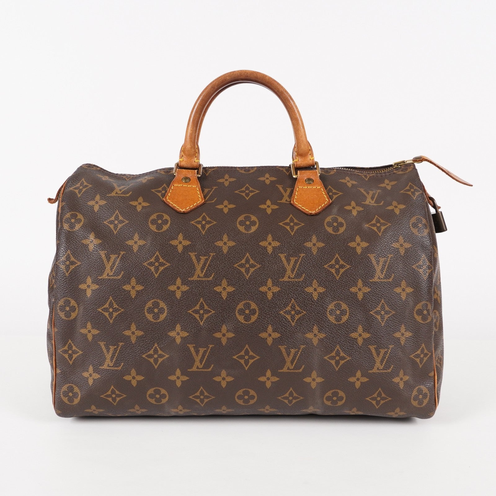 Authentic Louis Vuitton Monogram Speedy 35 M41524 Handbag used 05E326050016